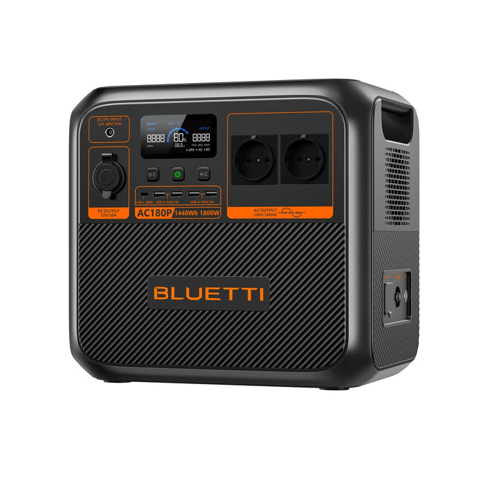 BLUETTI AC180P Solar Portable Power Station