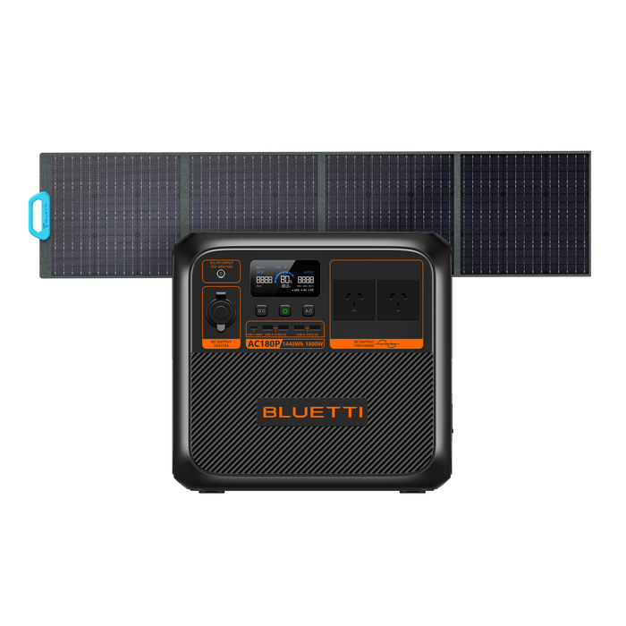 BLUETTI AC180P Solar Portable Power Station